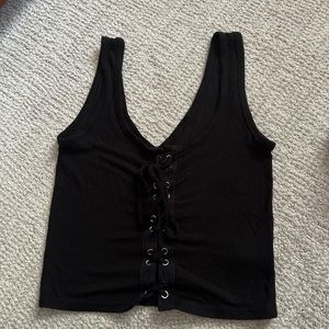 lace up tank